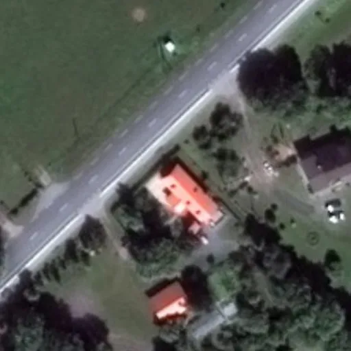 Vaizdas iš viršaus: Rusnės g. 13, Šlažai
