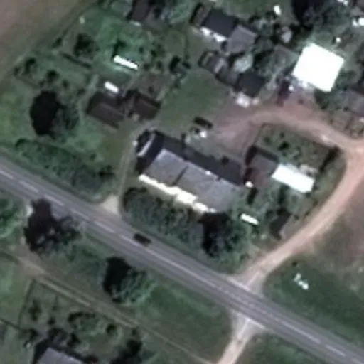 Vaizdas iš viršaus: Smėlyno g. 1, Rukai