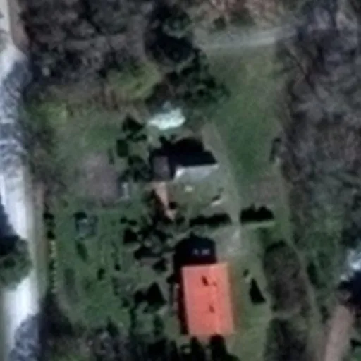 Vaizdas iš viršaus: M. Jankaus g. 1, Bitėnai