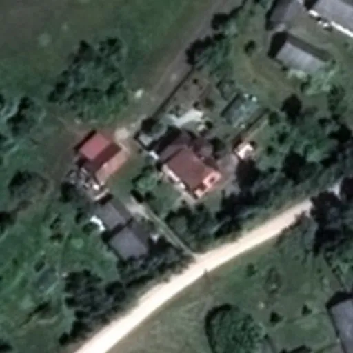 Vaizdas iš viršaus: Geležinkelio g. 1, Rukai