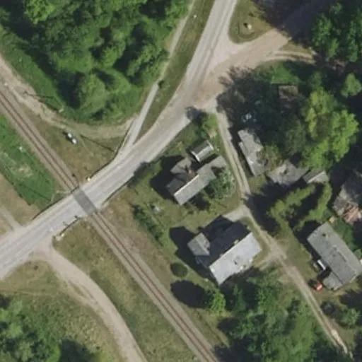 Vaizdas iš viršaus: Vytauto g. 2, Usėnai