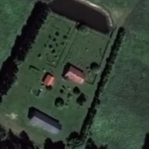 Vaizdas iš viršaus: Užlieknių g. 1A, Kanteriškiai