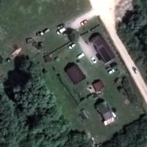 Vaizdas iš viršaus: Beržų g. 5, Anužiai
