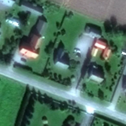 Vaizdas iš viršaus: Sodų g. 24, Rusnė