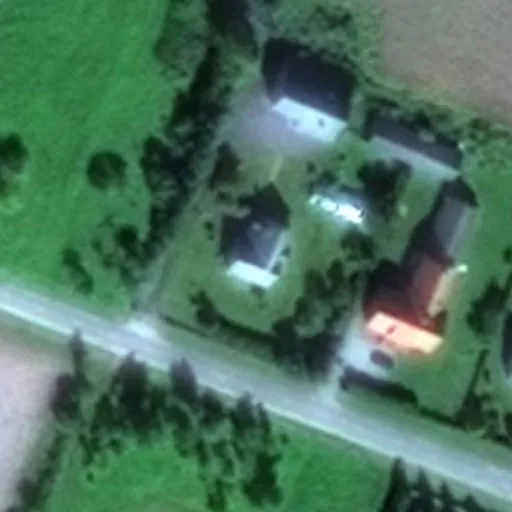 Vaizdas iš viršaus: Sodų g. 28, Rusnė