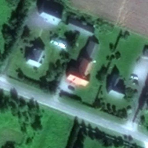 Vaizdas iš viršaus: Sodų g. 26, Rusnė