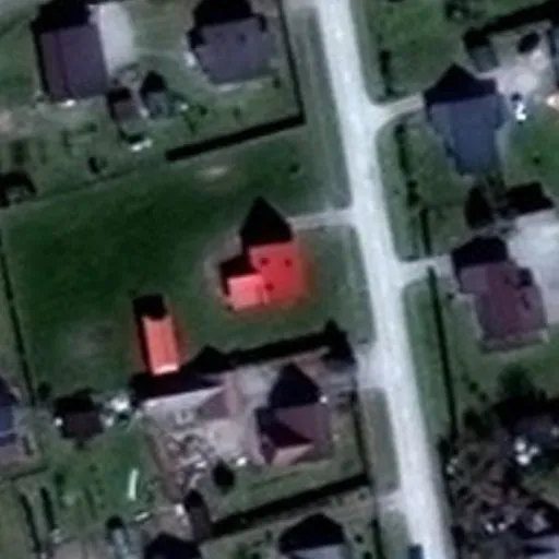 Vaizdas iš viršaus: Darželių g. 24, Benininkai