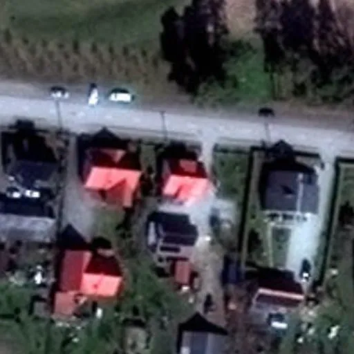 Vaizdas iš viršaus: Pušyno g. 12, Pagėgiai