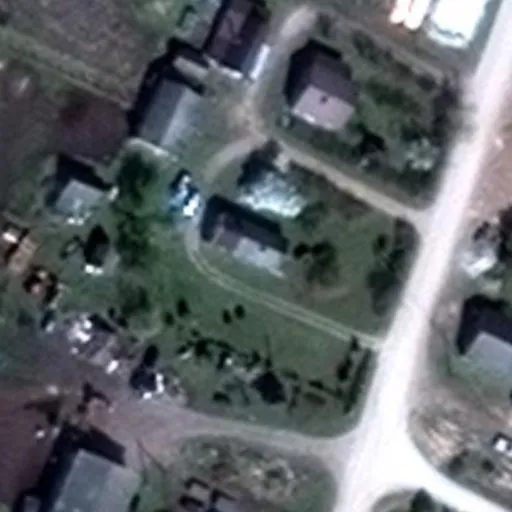Vaizdas iš viršaus: Pylimo g. 3, Bardėnai