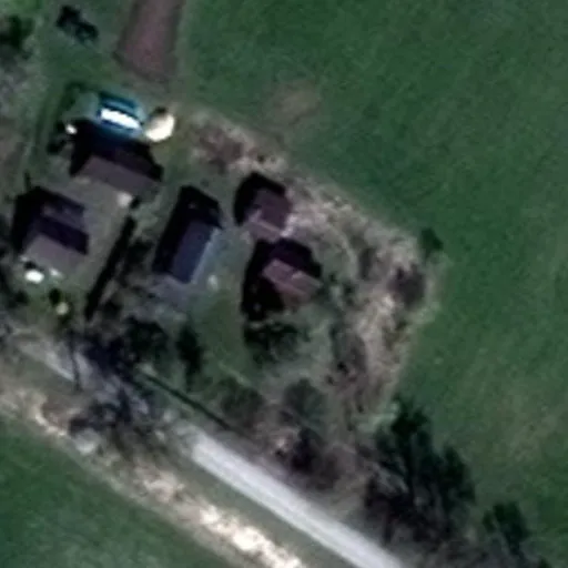 Vaizdas iš viršaus: Mokyklos g. 16, Panemunė