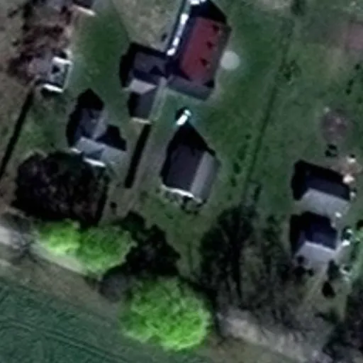 Vaizdas iš viršaus: Mokyklos g. 46, Panemunė