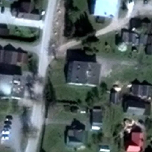 Vaizdas iš viršaus: Topolių g. 3, Lumpėnai