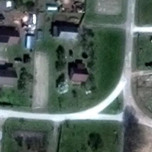 Vaizdas iš viršaus: Liepų g. 3, Lumpėnai