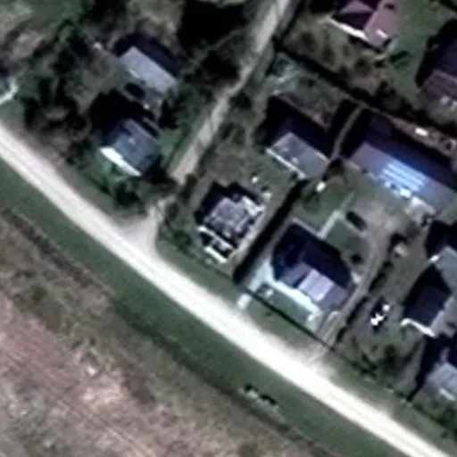 Vaizdas iš viršaus: Pievų g. 13, Panemunė