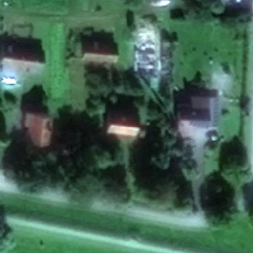 Vaizdas iš viršaus: Pylimo g. 3, Rusnė