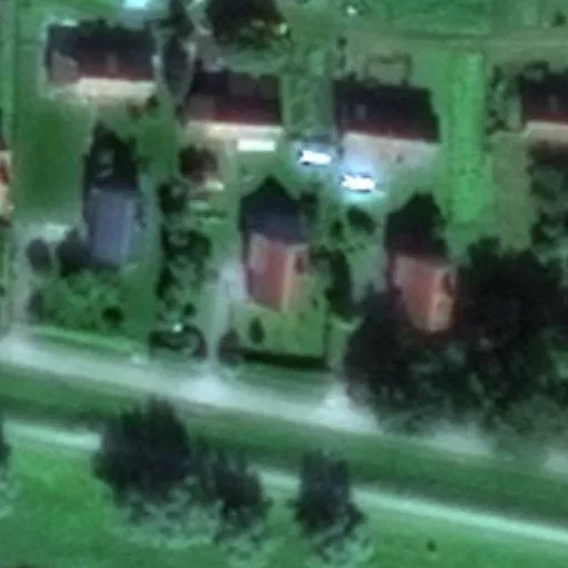 Vaizdas iš viršaus: Pylimo g. 5, Rusnė