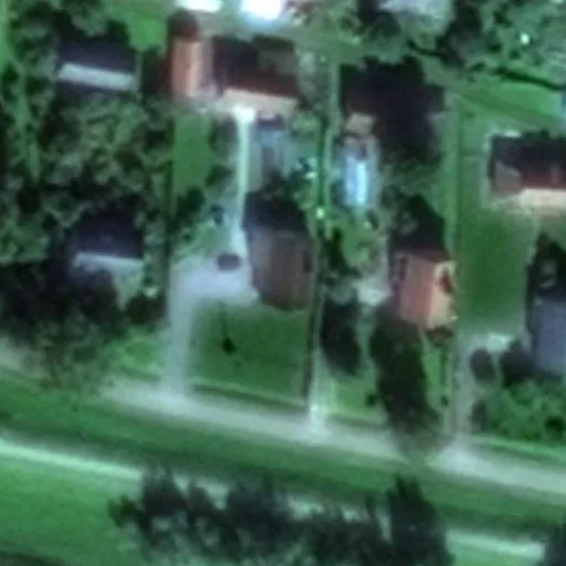 Vaizdas iš viršaus: Pylimo g. 8, Rusnė