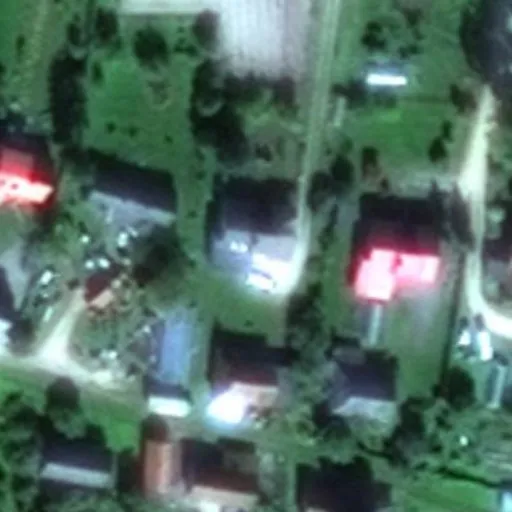 Vaizdas iš viršaus: Neringos g. 51, Rusnė