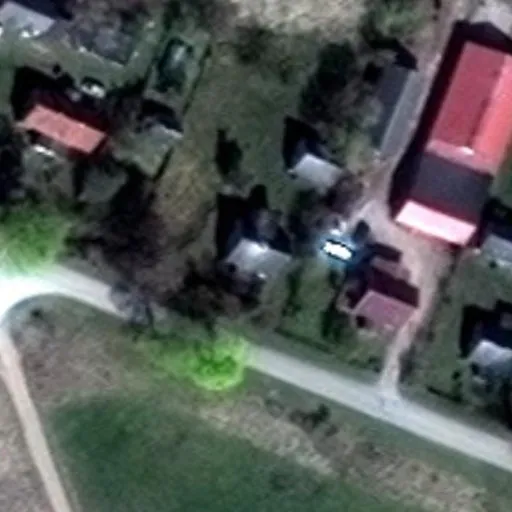 Vaizdas iš viršaus: Mokyklos g. 36, Panemunė