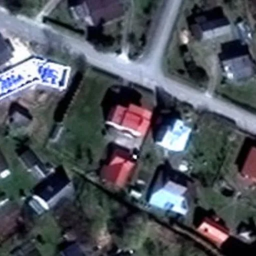 Vaizdas iš viršaus: Sodų g. 2A, Pagėgiai