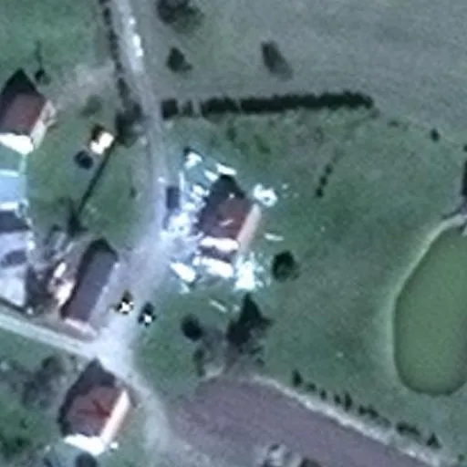 Vaizdas iš viršaus: Pienių g. 4, Žukai