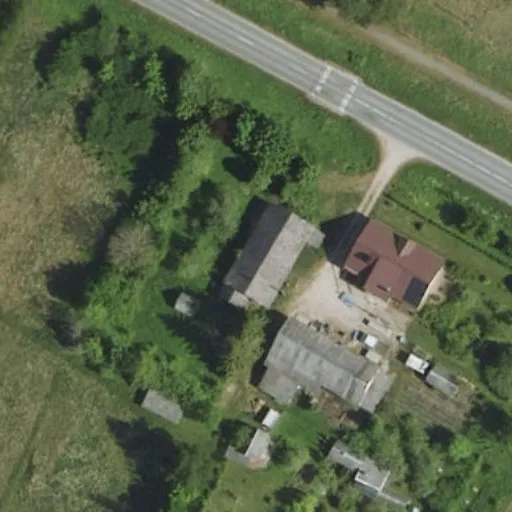 Vaizdas iš viršaus: Tilžės g. 1A, Usėnai