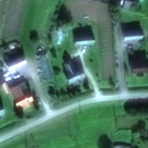 Vaizdas iš viršaus: Lakštingalų g. 2B, Rusnė