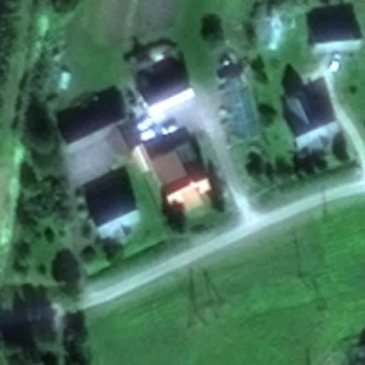 Vaizdas iš viršaus: Lakštingalų g. 2C, Rusnė
