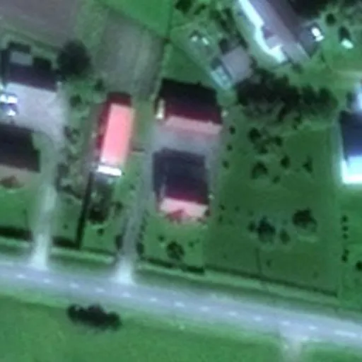 Vaizdas iš viršaus: Kuršmarių g. 2, Rusnė