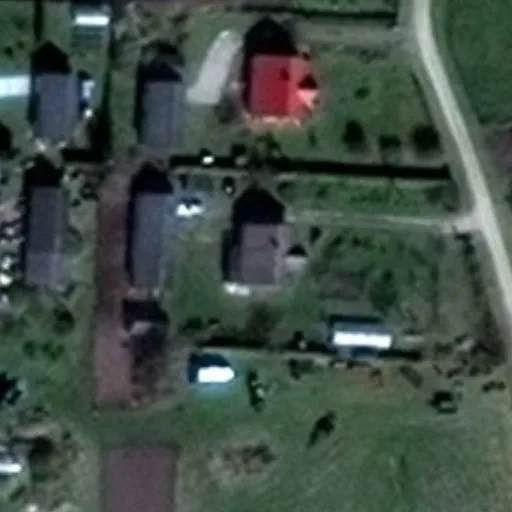 Vaizdas iš viršaus: Liepų g. 9, Lumpėnai