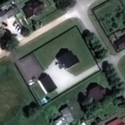 Vaizdas iš viršaus: Mokyklos g. 18, Rukai