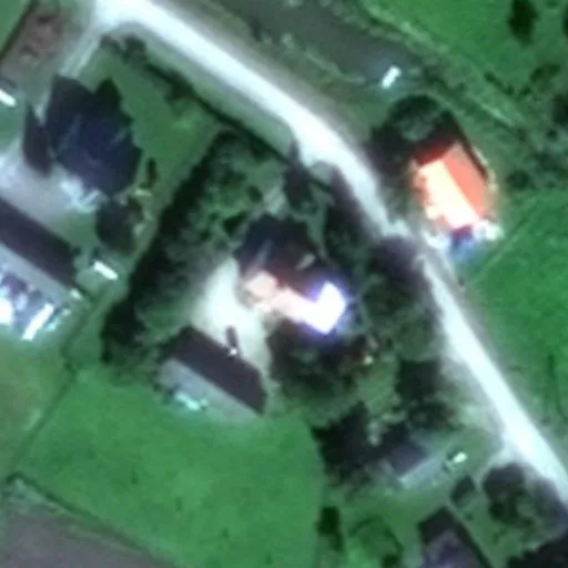 Vaizdas iš viršaus: Taikos g. 17A, Rusnė
