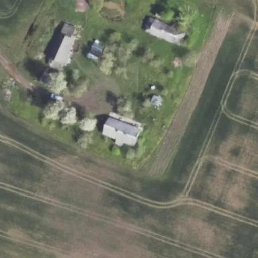 Vaizdas iš viršaus: Stirnų g. 1, Burniškiai
