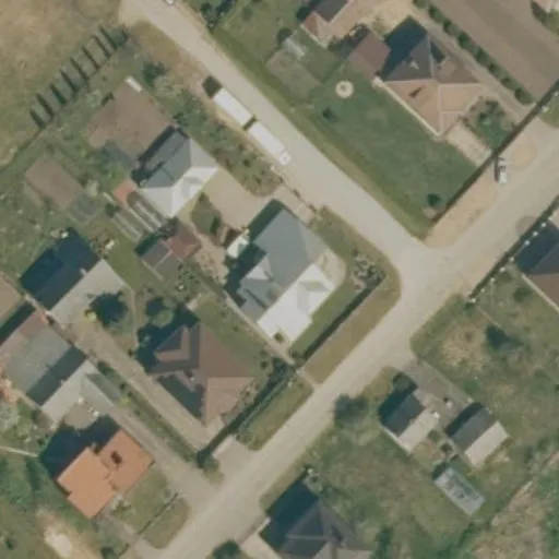 Vaizdas iš viršaus: Birutės g. 23, Kuršėnai