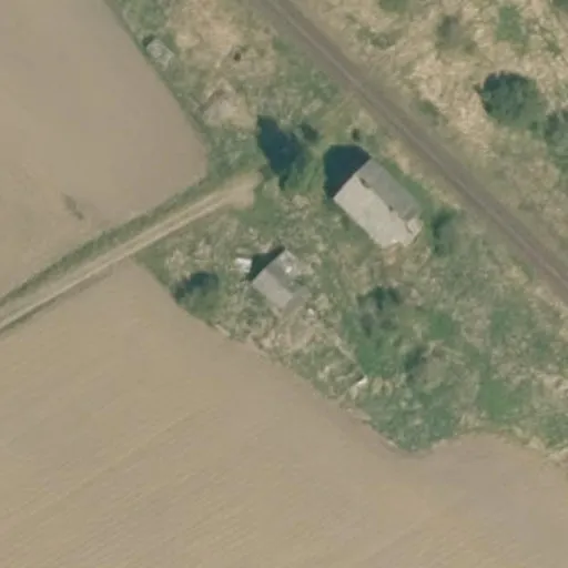 Vaizdas iš viršaus: Beržų g. 58, Gergždeliai