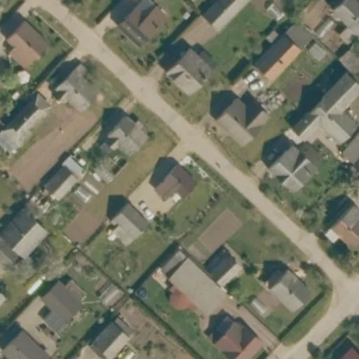 Vaizdas iš viršaus: I. Mičiurino g. 16, Kuršėnai