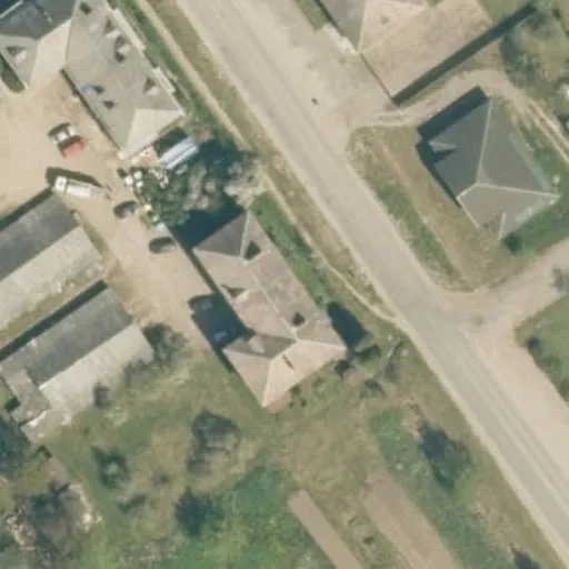 Vaizdas iš viršaus: Daugėlių g. 104, Kuršėnai