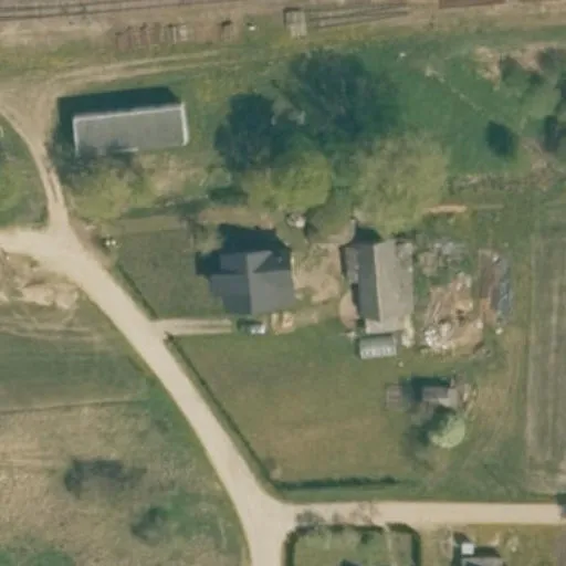 Vaizdas iš viršaus: Geležinkeliečių g. 5, Kuršėnai