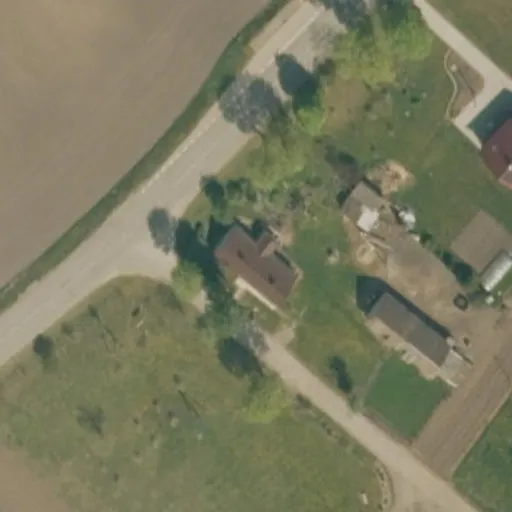 Vaizdas iš viršaus: Beržų g. 1, Daunorai