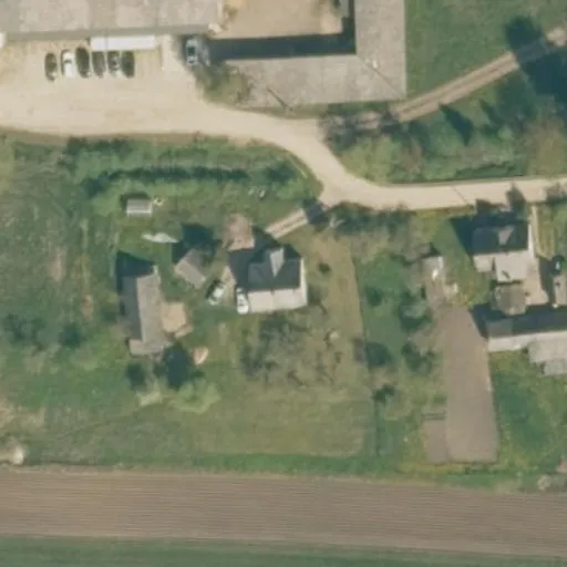 Vaizdas iš viršaus: Geležinkeliečių g. 2, Kuršėnai
