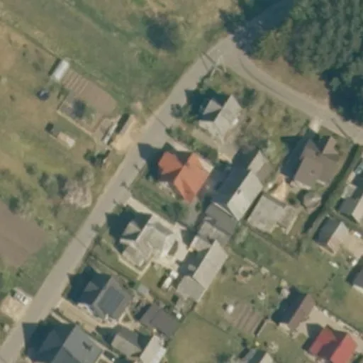 Vaizdas iš viršaus: Aušros g. 1B, Kuršėnai