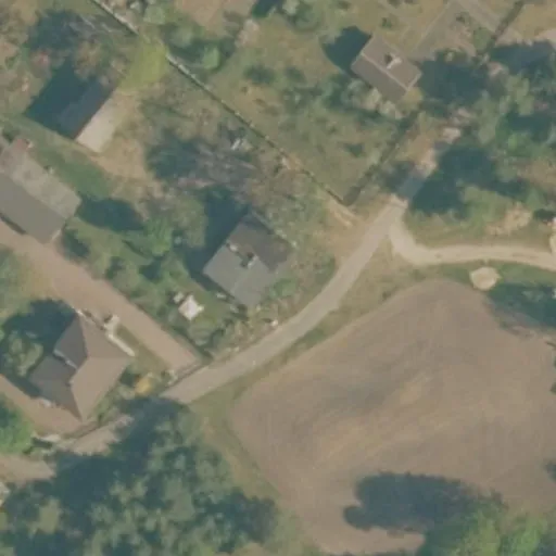 Vaizdas iš viršaus: Beržų g. 6, Gruzdžiai