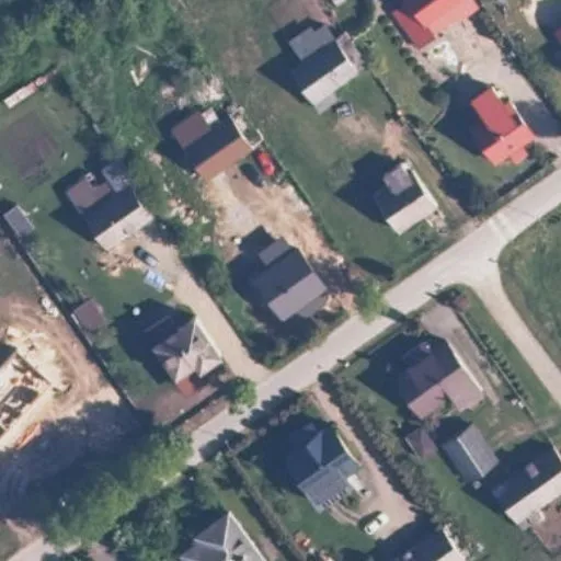 Vaizdas iš viršaus: Spindulio g. 44, Aukštelkė