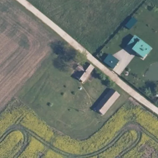 Vaizdas iš viršaus: Tiesioji g. 5, Beržynė