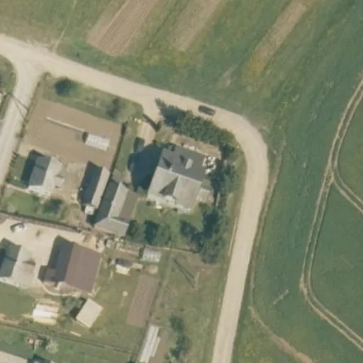 Vaizdas iš viršaus: Taikos g. 1A, Kuršėnai