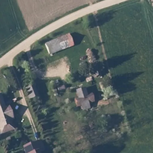 Vaizdas iš viršaus: Užmituvio g. 6, Tamošiai