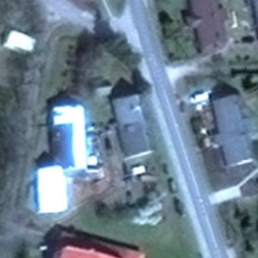 Vaizdas iš viršaus: Klaipėdos g. 97, Viešvilė