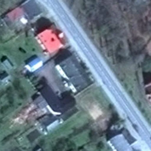 Vaizdas iš viršaus: Klaipėdos g. 85, Viešvilė