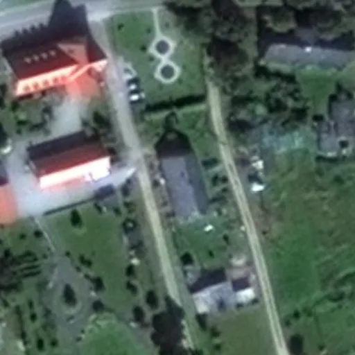 Vaizdas iš viršaus: Perkėlos g. 1, Smalininkai