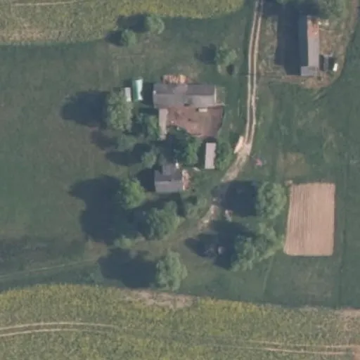 Vaizdas iš viršaus: Beržų g. 26, Vencloviškiai
